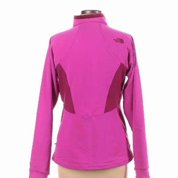 The North Face Pink Fleece Lined Jacket. Size M - Picture 2 of 7